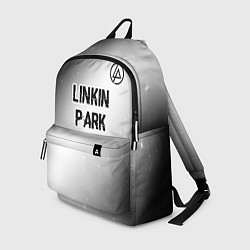 Рюкзак Linkin Park glitch на светлом фоне посередине