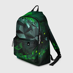 Рюкзак Зеленый океан абстракции, цвет: 3D-принт