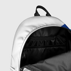 Рюкзак Volvo - white and blue, цвет: 3D-принт — фото 2