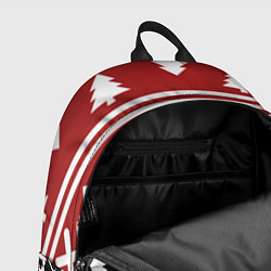 Рюкзак Новогодний дракон и олени, цвет: 3D-принт — фото 2