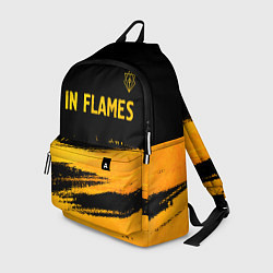 Рюкзак In Flames - gold gradient посередине