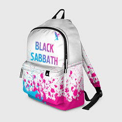 Рюкзак Black Sabbath neon gradient style посередине