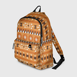 Рюкзак Brown tribal geometric