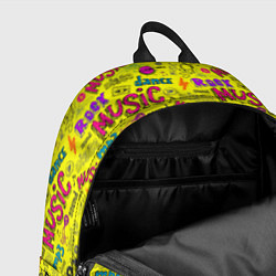 Рюкзак Music dance, цвет: 3D-принт — фото 2