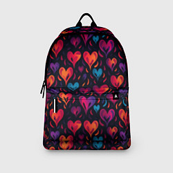 Рюкзак Паттерн с сердцами, цвет: 3D-принт — фото 2