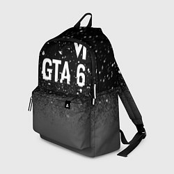 Рюкзак GTA 6 glitch на темном фоне посередине