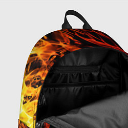 Рюкзак Battlegrounds flame, цвет: 3D-принт — фото 2