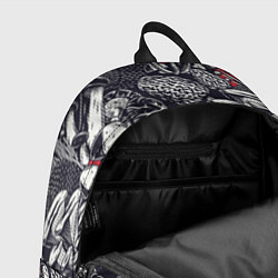 Рюкзак Разные грибы, цвет: 3D-принт — фото 2