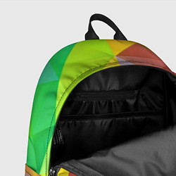 Рюкзак Разноцветные фигуры, цвет: 3D-принт — фото 2