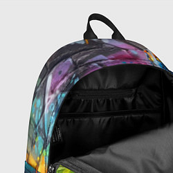 Рюкзак Баллончики с краской - граффити, цвет: 3D-принт — фото 2