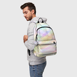 Рюкзак Цветные полупрозрачные полосы, цвет: 3D-принт — фото 2
