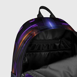 Рюкзак Объемная неоновая конструкция, цвет: 3D-принт — фото 2