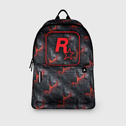 Рюкзак Rockstar - glow rifts, цвет: 3D-принт — фото 2
