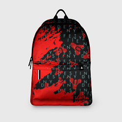 Рюкзак Destiny краски надписи текстура, цвет: 3D-принт — фото 2
