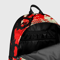 Рюкзак God of war паттерн гейм, цвет: 3D-принт — фото 2