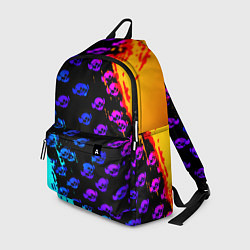 Рюкзак Brawl stars neon logo kids, цвет: 3D-принт