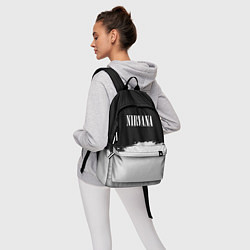 Рюкзак Nirvana текстура, цвет: 3D-принт — фото 2