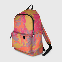 Рюкзак Цветной яркий камуфляж, цвет: 3D-принт