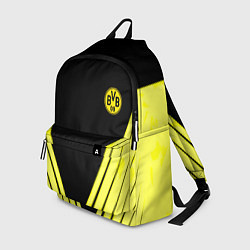 Рюкзак Borussia geometry yellow, цвет: 3D-принт