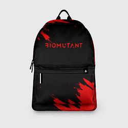 Рюкзак Биомутант краски красные, цвет: 3D-принт — фото 2