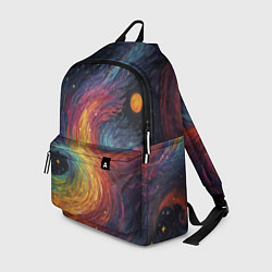 Рюкзак Звездный вихрь абстрактная живопись, цвет: 3D-принт