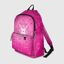 Рюкзак Узоры на розовом фоне, цвет: 3D-принт