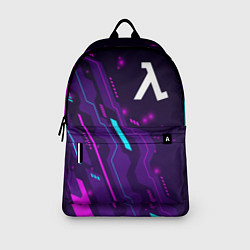 Рюкзак Half-Life neon gaming, цвет: 3D-принт — фото 2