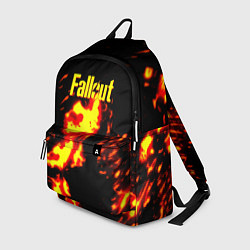 Рюкзак Fallout огнненое лого