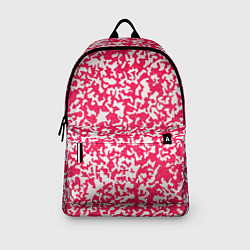 Рюкзак Пятнистый бело-розовый, цвет: 3D-принт — фото 2