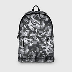 Рюкзак Серый пиксельный камуфляж, цвет: 3D-принт — фото 2