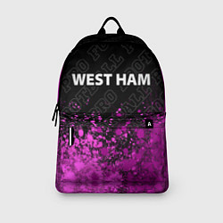 Рюкзак West Ham pro football посередине, цвет: 3D-принт — фото 2