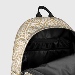 Рюкзак Золотой дамасский узор, цвет: 3D-принт — фото 2