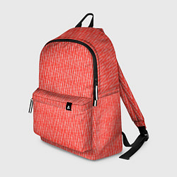 Рюкзак Светлый красный треугольные полосы