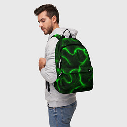 Рюкзак Светящиеся волосяной узор, цвет: 3D-принт — фото 2