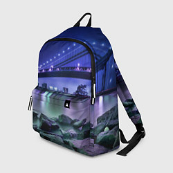 Рюкзак Вечерняя Америка - мост, цвет: 3D-принт