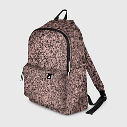 Рюкзак Бледно-розовый с чёрными пятнами текстура