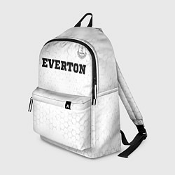 Рюкзак Everton sport на светлом фоне посередине, цвет: 3D-принт