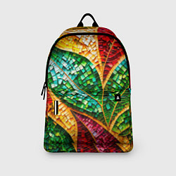 Рюкзак Яркая мозаика с разноцветным абстрактным узором и, цвет: 3D-принт — фото 2