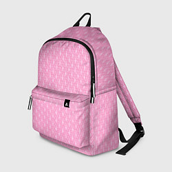 Рюкзак Светлый розовый королевский узор, цвет: 3D-принт