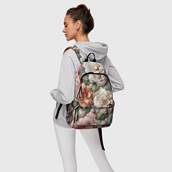 Рюкзак Текстурный фон в пастельных тонах, цвет: 3D-принт — фото 2