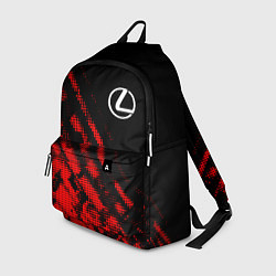 Рюкзак Lexus sport grunge, цвет: 3D-принт