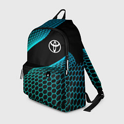 Рюкзак Toyota electro hexagon, цвет: 3D-принт
