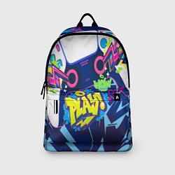Рюкзак Абстрактное граффити с приставкой, цвет: 3D-принт — фото 2