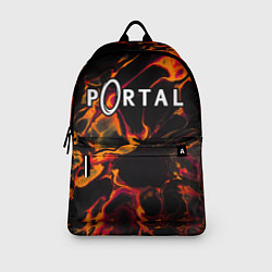 Рюкзак Portal red lava, цвет: 3D-принт — фото 2