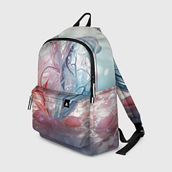 Рюкзак Сердце - плазменная текстура, цвет: 3D-принт