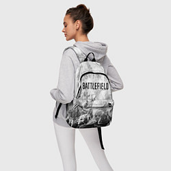 Рюкзак Battlefield white graphite, цвет: 3D-принт — фото 2