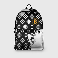 Рюкзак Bitcoin pattern binance, цвет: 3D-принт — фото 2