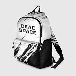 Рюкзак Dead space чёрные краски, цвет: 3D-принт