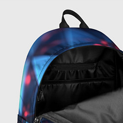 Рюкзак Абстрактные треугольные элементы, цвет: 3D-принт — фото 2