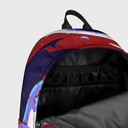 Рюкзак Клякса абстракция, цвет: 3D-принт — фото 2